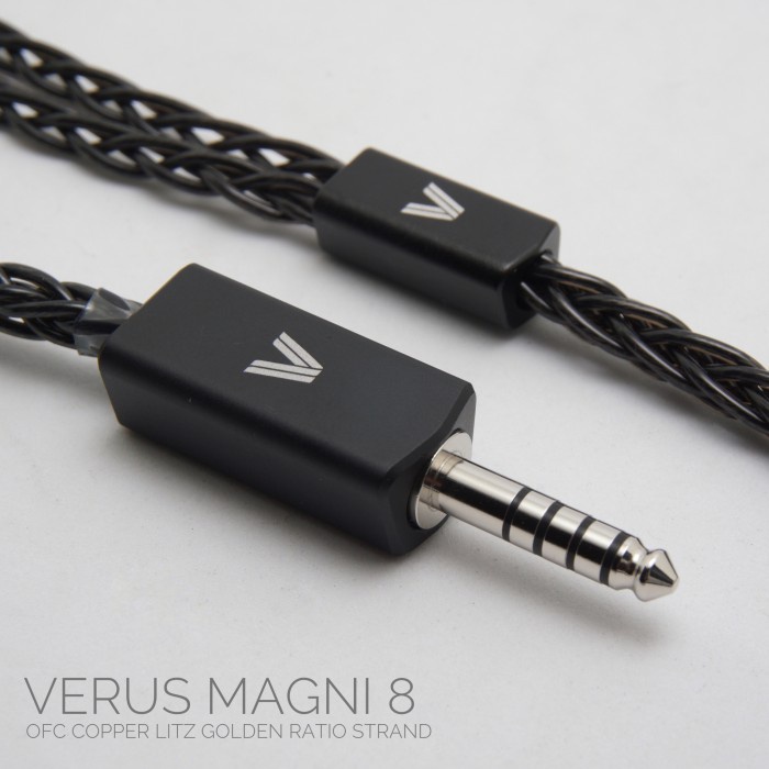 Verus Magni 8, OFC Copper Litz Golden Ratio Strand