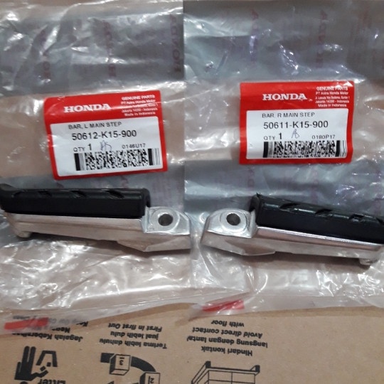 Footstep pijakan kaki depan cb150r ori honda