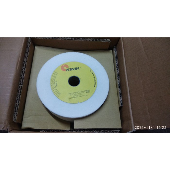 Grosir 2 Pcs Batu Gerinda Mangkok Kinik Straight Cup Grinding Wheel 8" Inch