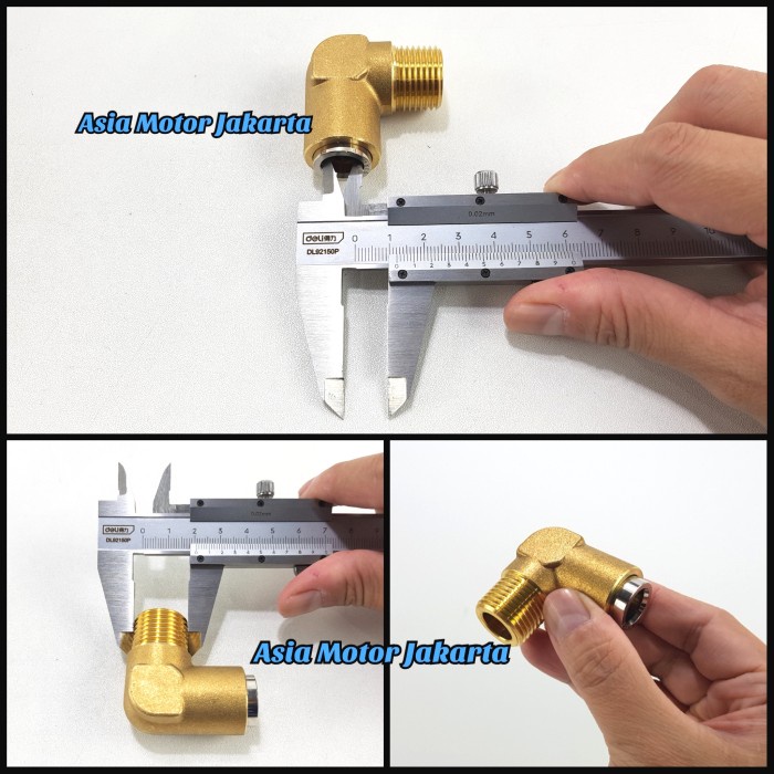 :>:>:>:>] Connector L Air Dryer - Nepel Air Dryer - Truck Hino Lohan - Hino 500