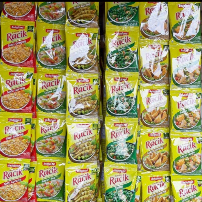 

PRODUK TERBATAS Aneka Bumbu Racik Indofood 1 Renceng isi 10 Pcs / Bungkus
