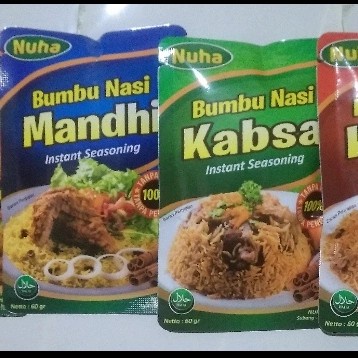

OBRAL Nuha Bumbu nasi arab instan kebuli biryani kabsa mandhi