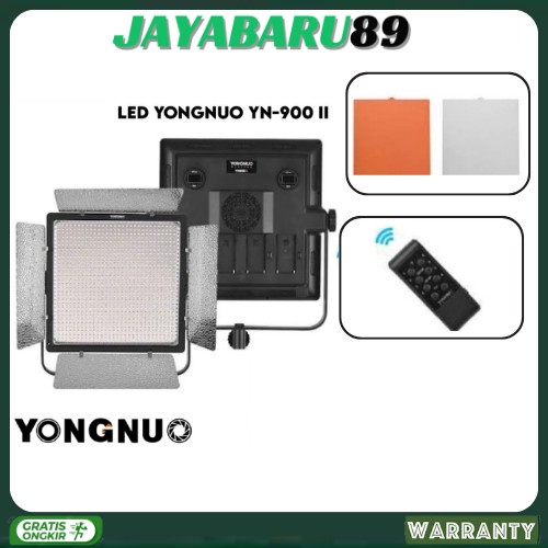 YONGNUO YN-900II, YN900II, YN 900 II, PAKET LAMPU LIGHTING LED STUDIO