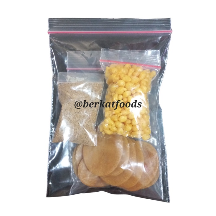 

PROMO SPECIAL Pani Puri Set Lengkap Mini / Kerupuk Dry Puri, Boondi Isian & Bumbu Kuah Panipuri
