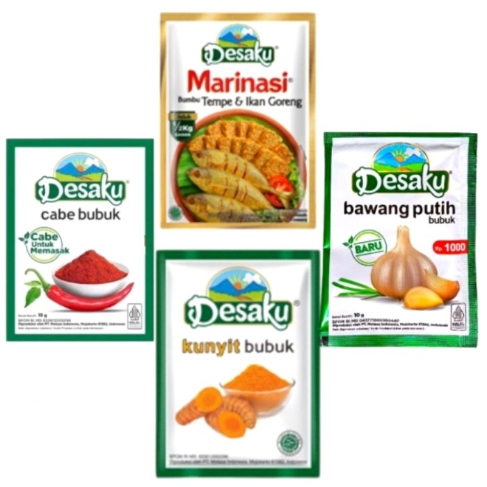 

TERPERCAYA Desaku bumbu serbaguna 1 renceng