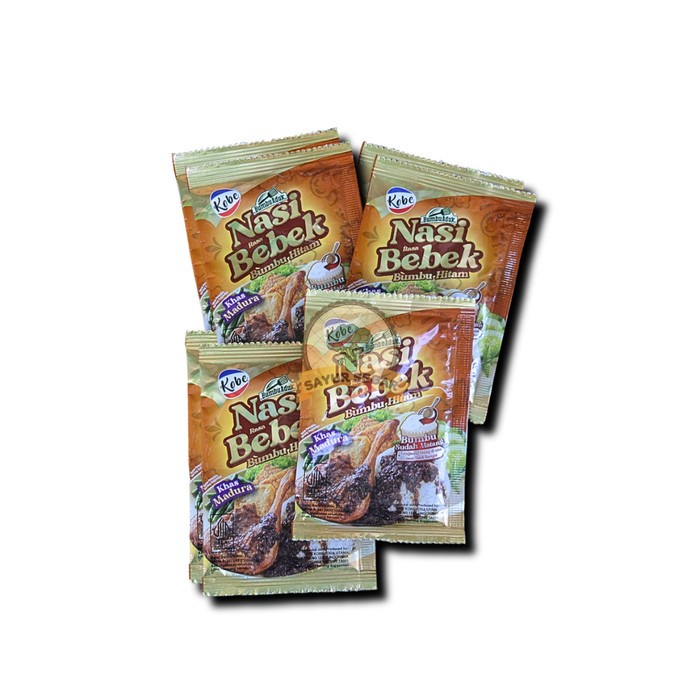 

BERMUTU Kobe Bumbu Aduk Nasi Bebek Khas Madura 16G 1 Renceng Isi 10 Sachet