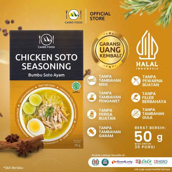 

BERKUALITAS Bumbu Soto Ayam - Cairo Food