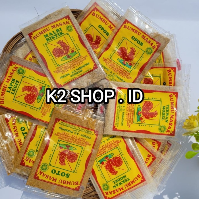 

NEW Aneka Bumbu Cap ayam Jago / Pack