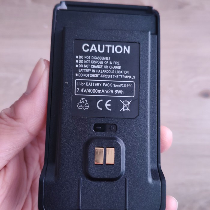 baterai battery batre ht scom FC10 PRO
