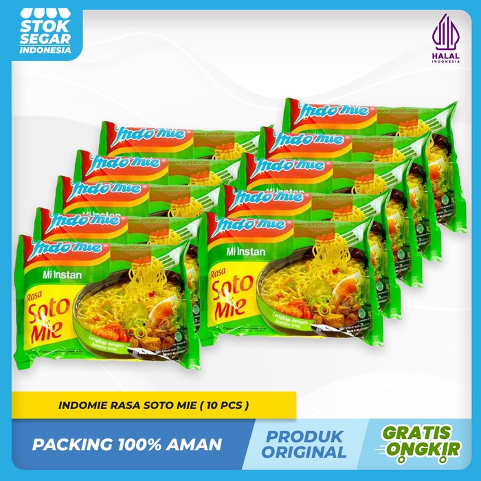 

Wdo - Paket Bundling Indomie Soto Isi 10Pcs