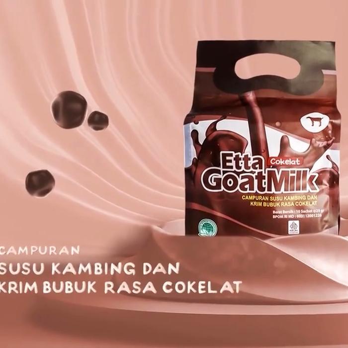 

terbaru !!! susu kambing ettawa rasa coklat bubuk cokelat milk dairy etawa chocolate minuman susu