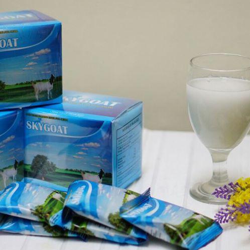 

terbaru !!! [ paket 2 box ] susu kambing etawa bubuk full cream skygoat original milk milk dairy