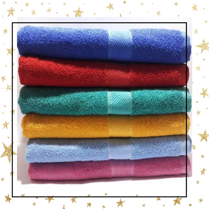 Handuk Mandi Ravioli 70140 Tebal Dan Mudah Menyerap Air