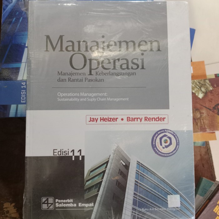 

SALE !!! ORI MANAJEMEN OPERASI - JAY HEIZER & BARRY RENDER EDISI 11 READYY