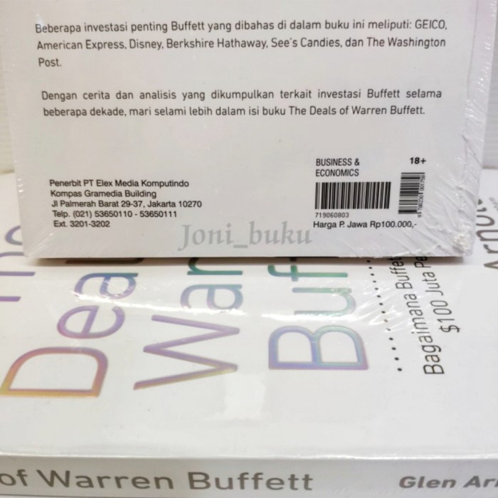 

SALE !!! THE DEALS OF WARREN BUFFETT BY GLEN ARNOLD READYY