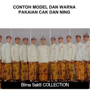 SALE baju adat cowok cak dan Ning Surabaya dewasa ukuran M L XL