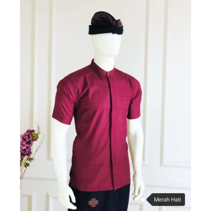 SPECIAL BUSANA ADAT BALI PRIA BAJU SEMI SAFARI KHAS BALI