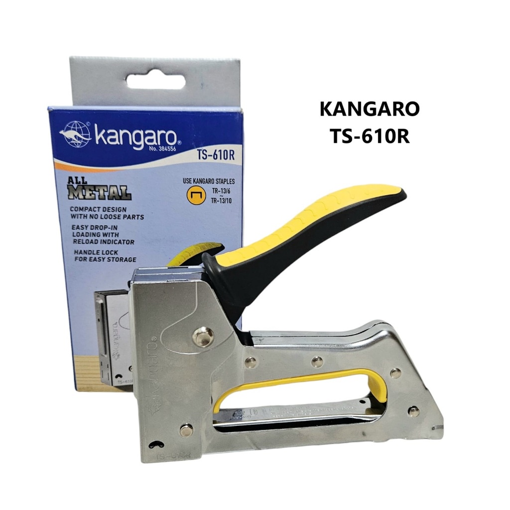 

Terbaru Gun Tecker Stepler Tembak Steples Kangaro Ts-610R