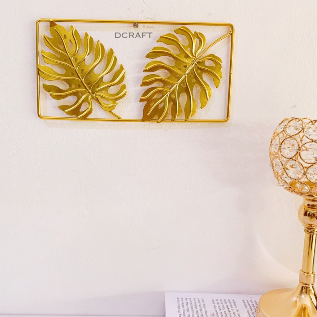 Murah Pajangan Dinding Wall Decor Gold Hiasan Dinding Gold Aestetic