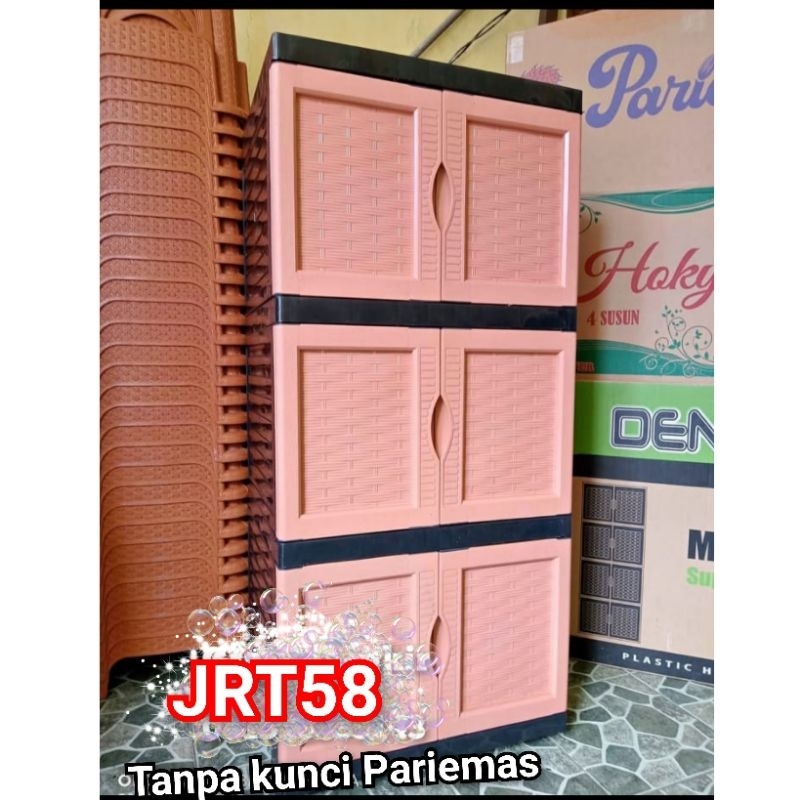 Murah Lemari Plastik Aquose Queen Mini Rotan Kaca,New Aquose ,Divamini Katy Doraemony S3 Ukuran