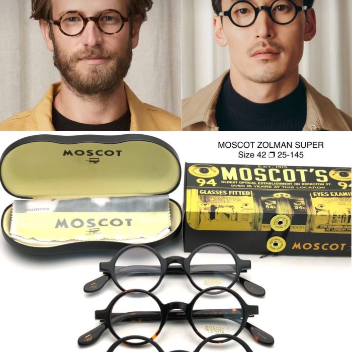 frame kacamata MOSCOT ZOLMAN ORIGINAL + Lensa minus / plus