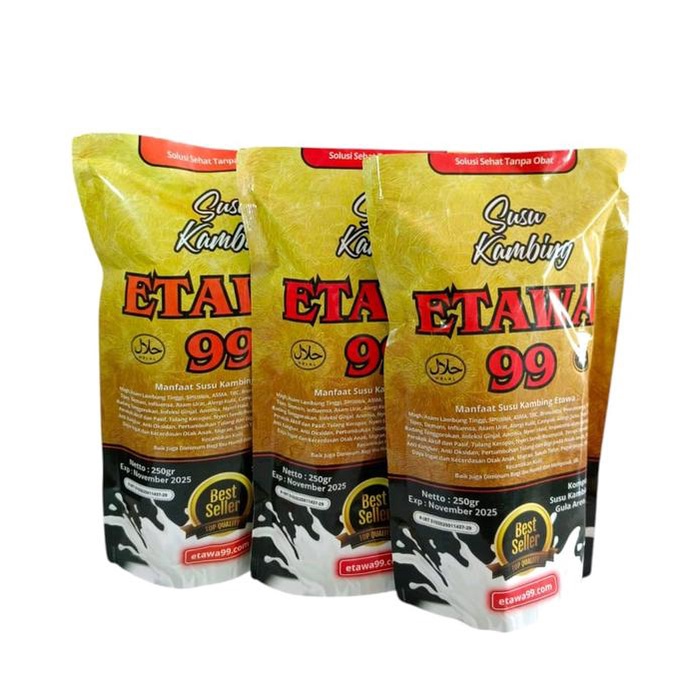 

terbaru !!! susu kambing etawa 99 susu kambing etawa,gula aren krimer ready