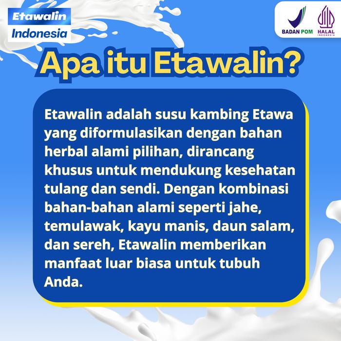 

terbaru !!! paket 3 box susu etawalin - 200 gram original bisa cod - minuman berkhasiat terbuat dari