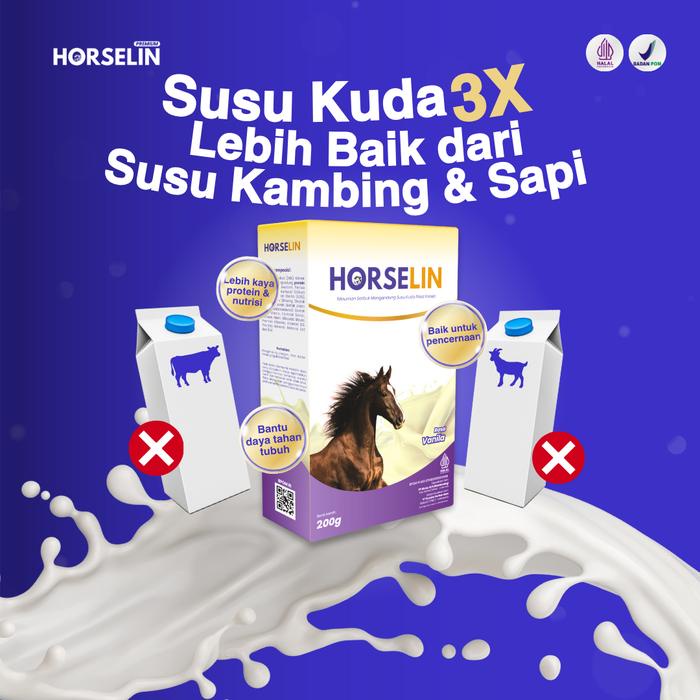 

terbaru !!! susu kuda horselin untuk tulang dan nyeri otot milk rasa vanilla dairy ready