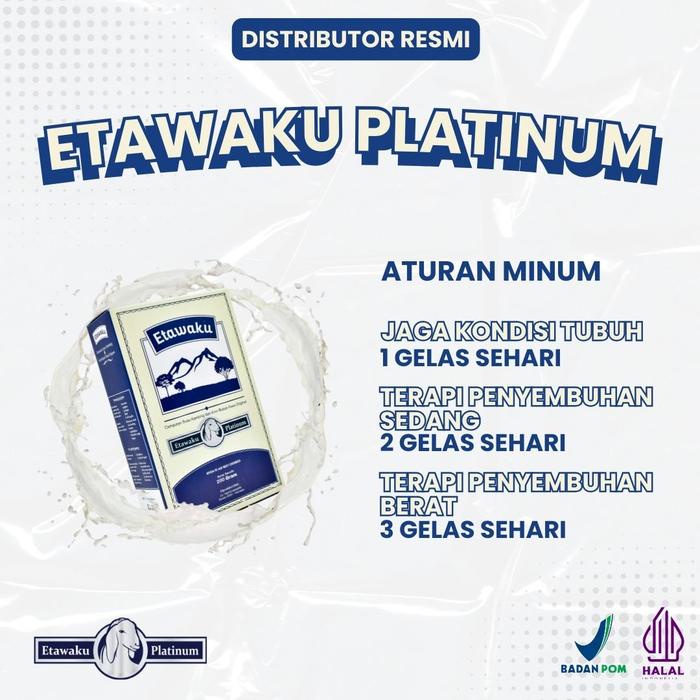 

terbaru !!! etawaku platinum susu kambing etawa 2 box bpom halal ready