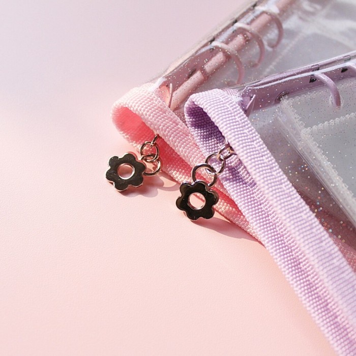 

Zipper photocard binder A5 6ring foto card album binder free photo BTS