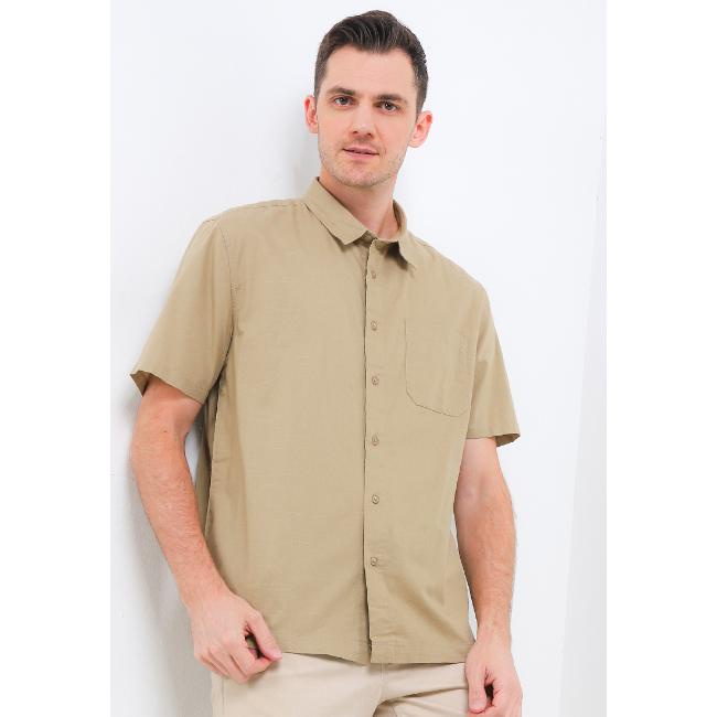 Hush Puppies Kemeja Pria Pardee Khaki