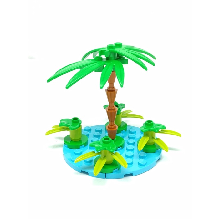 Lego Moc Coconut Island Tree Pohon Kelapa