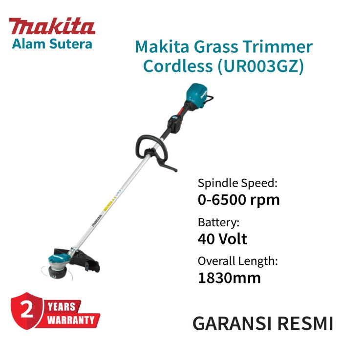 Makita Mesin Potong Rumput - Makita Grass Trimmer Cordless (Ur003Gz)