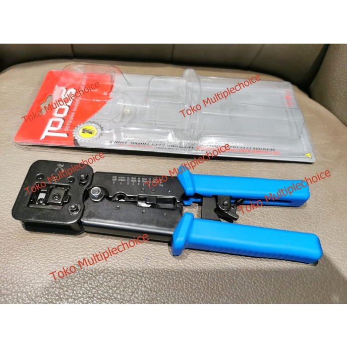 New Crimping Tools Rj45 / Tang Crimping Lan Cat5 Cat6