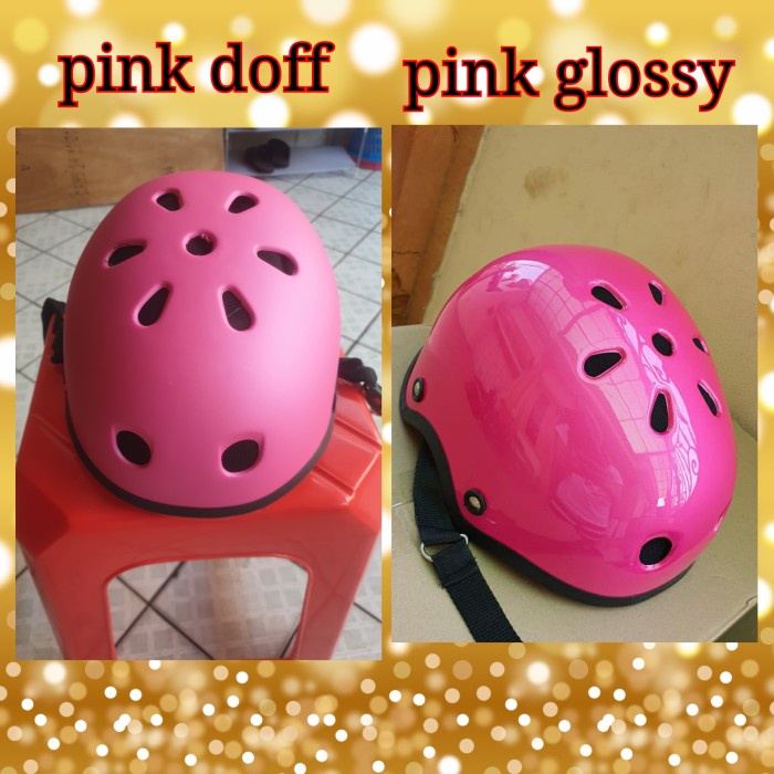 Helm Sepatu roda / helm sepeda anak / topi sepeda anak polos