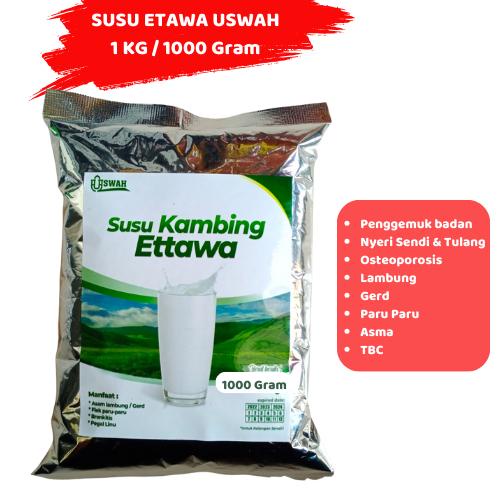 

SUSU KAMBING ETAWA BUBUK USWAH 1KG - SUSU KAMBING ETAWA BUBUK - MILK DAIRY TERMURAH