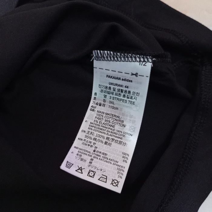 Kaos Adidas 3 Stripes Tee Woman Terlaris