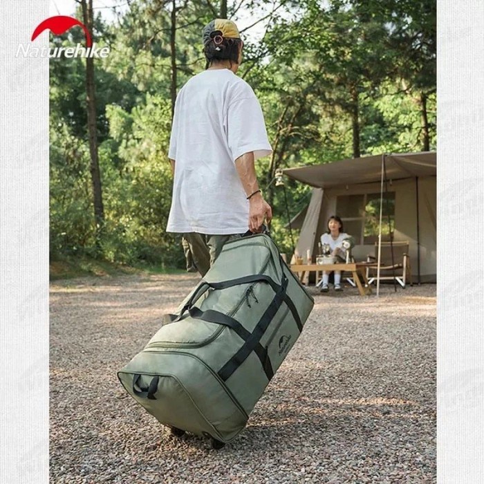 TERBARU FOLDING STORAGE BOX NATUREHIKE NH21LX003 FOLDABLE TUG WHEEL BAG