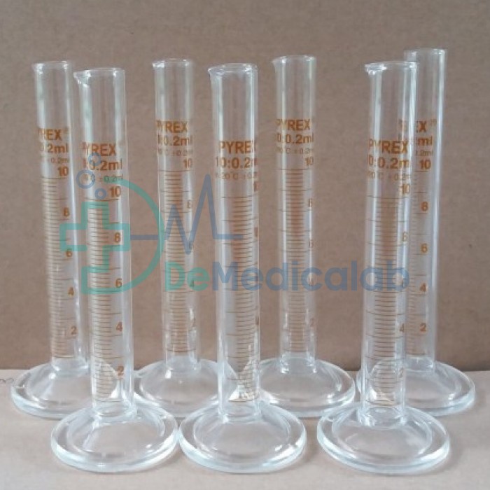 Gelas Ukur Kaca 10 Ml Pyrex