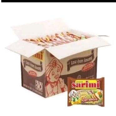 

1 KARTON sarimi rebus ayam bawang 40 x 70g Mie
