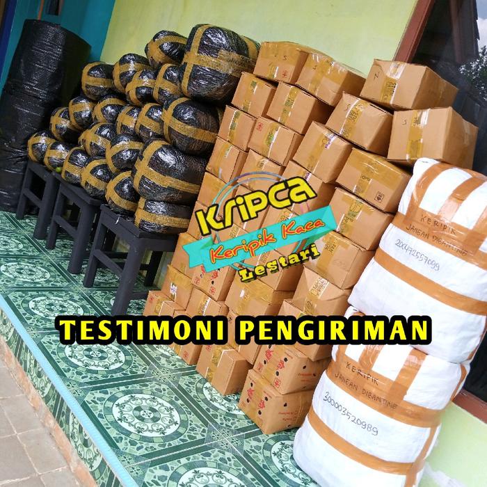 

4KG KERIPIK KACA BAHAN MENTAH seller / Bulat tipis Kripik viral