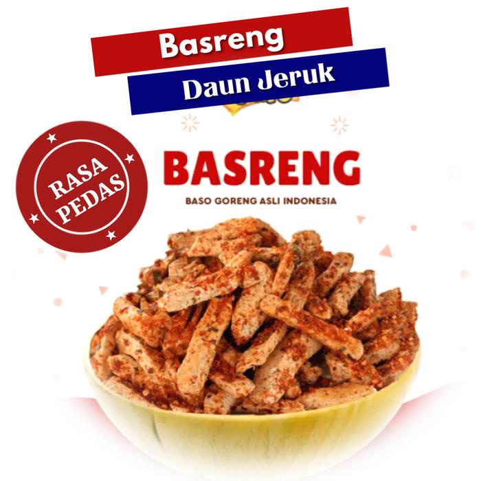 

Basreng Stick Daun Jeruk Rasa Pedas Kemasan 1 Kg Goreng Food Snacks Cemilan basreng pedas Basreng