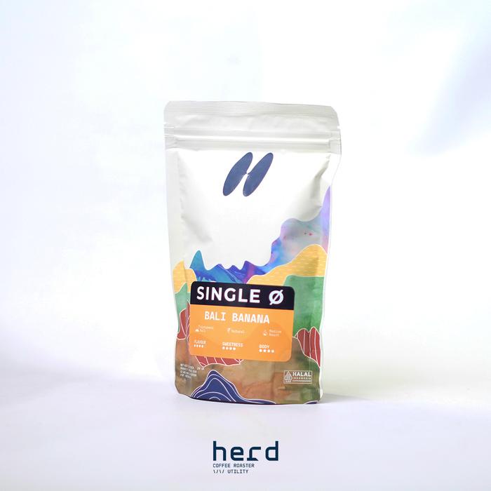 

herd Kopi Bali Banana Single Origin Manual Brew Filter 150gr Coffee Beans
