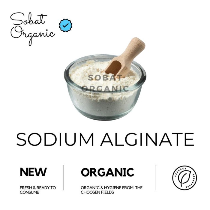 

Sale! Ready Sodium Alginate Food Grade Alginat 100 Gr