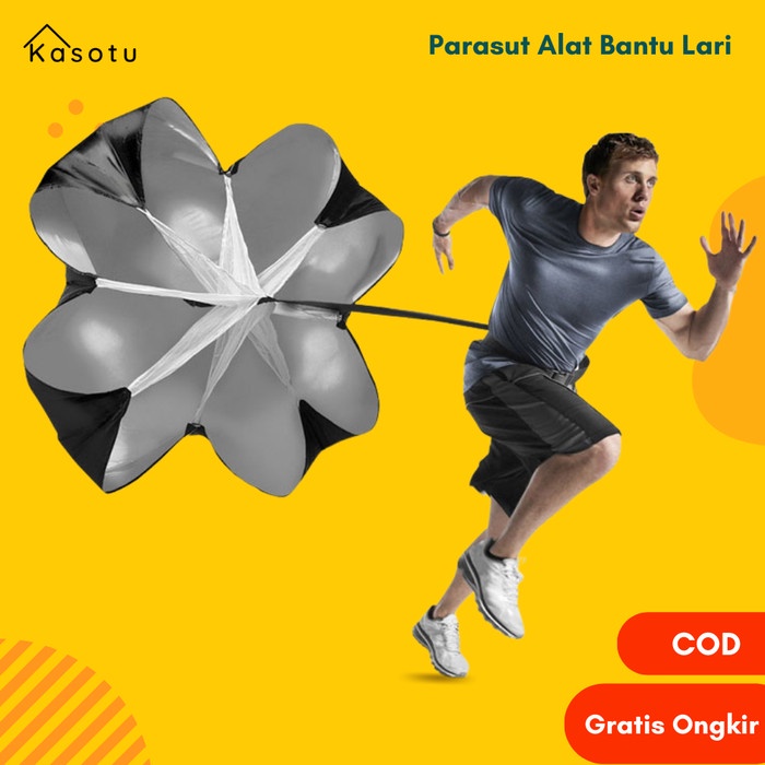 Speed Chute Parasut Latihan Lari / Alat Bantu Lari Olahraga
