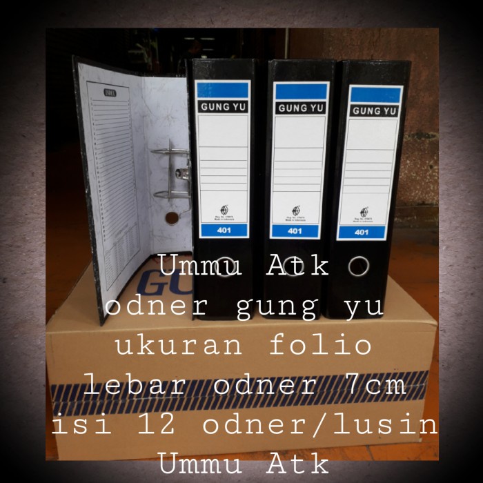 

Odner Gungyu Size Folio Harga Untuk 12 Odner.