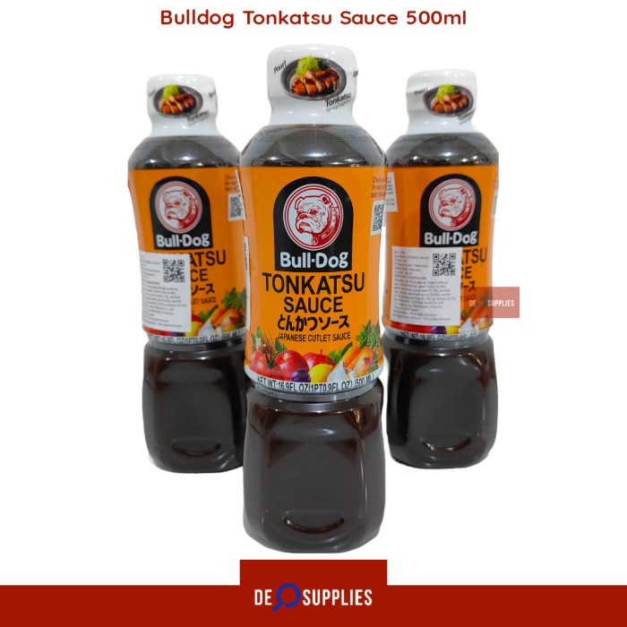 

Sale! Bulldog Tonkatsu Sauce 500Ml - Saus Bull-Dog Katsu Okonomi Takoyaki