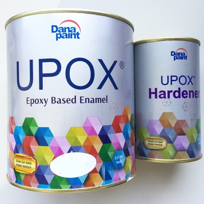 UPOX Dana Paint Cat Kolam Dinding Keramik Lantai Lapangan Epoxy U-POX Floor Coatings