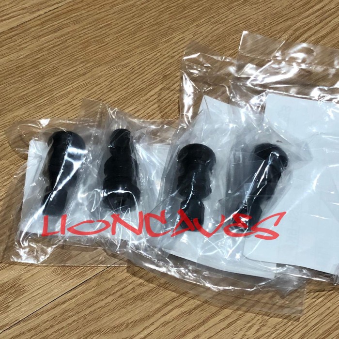 Unik Original Mugen Air Valve Black Pentil Velg Mf8 Mf10 Mugen Gp - 4Pcs