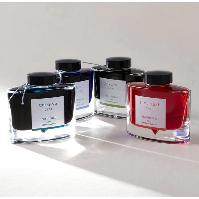 

Promo Terbatas Pilot Fountain Pen Ink Iroshizuku 50Ml / Tinta Fountain Pen